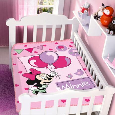 Cobertor menina Disney Minnie Festa Jolitex Menor preço em Cobertor menina Disney Minnie Festa Jolitex