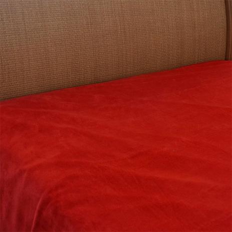 Cobertor Microfibra Solteiro Vermelho - Parahyba é boa?