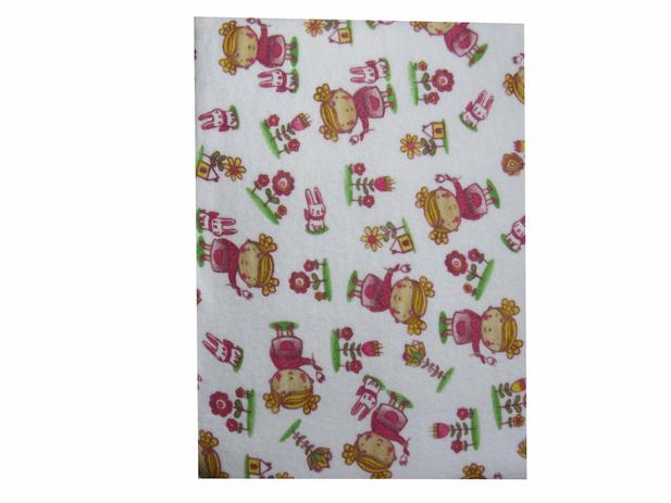 Cobertor Para Bebê estampado Menina no Jardim Karinho Papi Menor preço em Cobertor Para Bebê estampado Menina no Jardim Karinho Papi