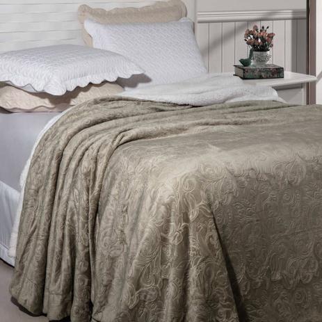 Cobertor Queen Soft Flannel 2,40 x 2,20 Rozac Vermont Sherpa Bege é boa?