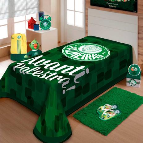 Cobertor Solteiro Jolitex Raschel Palmeiras Avante Palestra Menor preço em Cobertor Solteiro Jolitex Raschel Palmeiras Avante Palestra