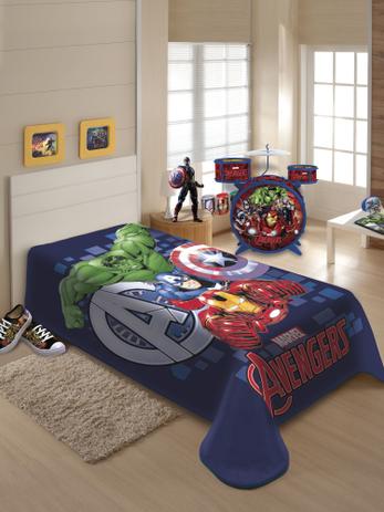 Cobertor Solteiro Raschel Juvenil Marvel Avengers 150x200cm - Jolitex Menor preço em Cobertor Solteiro Raschel Juvenil Marvel Avengers 150x200cm - Jolitex