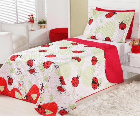 Cobre Leito Infantil Solteiro Joaninha com 2 peças - Aquarela é ruim? Cobre Leito Infantil Solteiro Joaninha com 2 peças - Aquarela é boa?