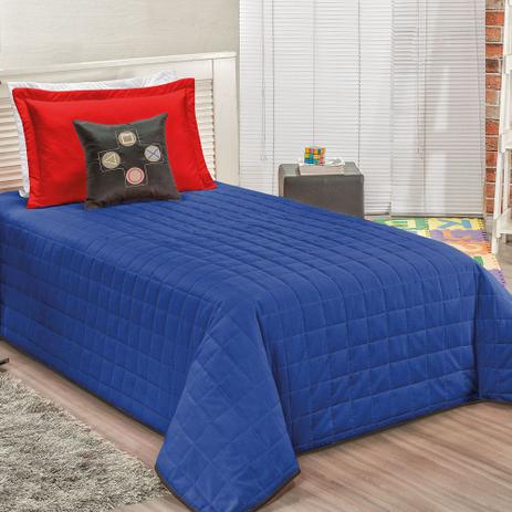 Cobre Leito Infantil Vídeo Game Tecido Micro Fibra c/ Almofada 4 Peças - Azul e Vermelho - Bia Enxovais é boa?