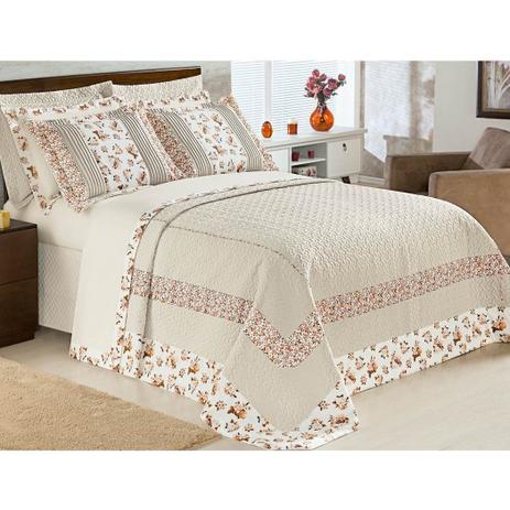 Cobre Leito King Holanda 5 Peças - Coral - A decorativa é ruim? Cobre Leito King Holanda 5 Peças - Coral - A decorativa é boa?