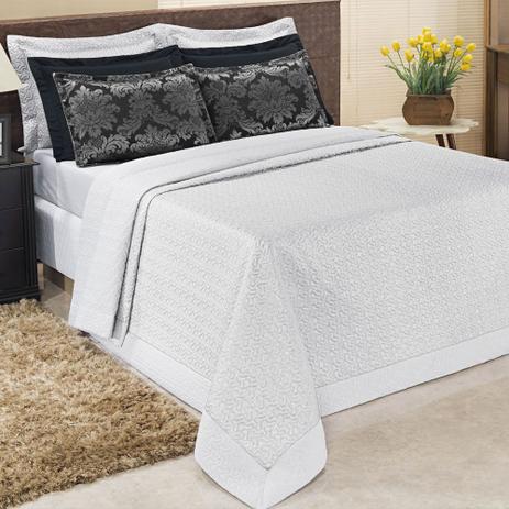 Cobre Leito Super King Mônaco Dupla Face Seda Charmousse Amassada 9 Peças - Branco - Cor E Brilhos Menor preço em Cobre Leito Super King Mônaco Dupla Face Seda Charmousse Amassada 9 Peças - Branco - Cor E Brilhos