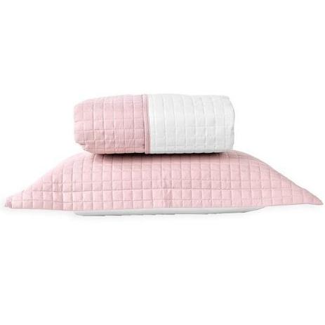 Cobreleito Plaza Lavive Casal 03 Pçs Dupla Face Rosa Branco Menor preço em Cobreleito Plaza Lavive Casal 03 Pçs Dupla Face Rosa Branco