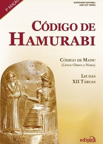 Codigo de Hamurabi - Lei das XII Tabuas - Edipro é ruim? Codigo de Hamurabi - Lei das XII Tabuas - Edipro é boa?