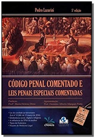 Codigo penal comentado e leis penais especiais com - Cronus editora Menor preço em Codigo penal comentado e leis penais especiais com - Cronus editora