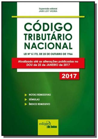 Codigo tributario nacional - colecao mini codigos - Edipro Menor preço em Codigo tributario nacional - colecao mini codigos - Edipro