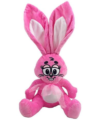 Coelho Pelúcia Dálila Turma da Mônica Rosa 26 cm Original - Tasco Menor preço em Coelho Pelúcia Dálila Turma da Mônica Rosa 26 cm Original - Tasco