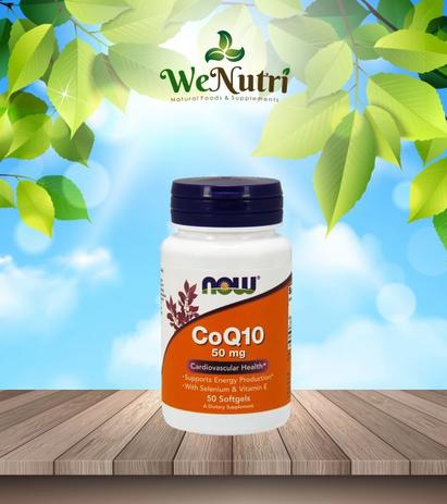 Coenzima COq10 50mg (50 Cápsulas) Now - Now foods é boa?