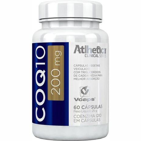 Coenzima Q10 200mg - 60 cápsulas - Atlhetica - Atlhetica nutrition é boa?