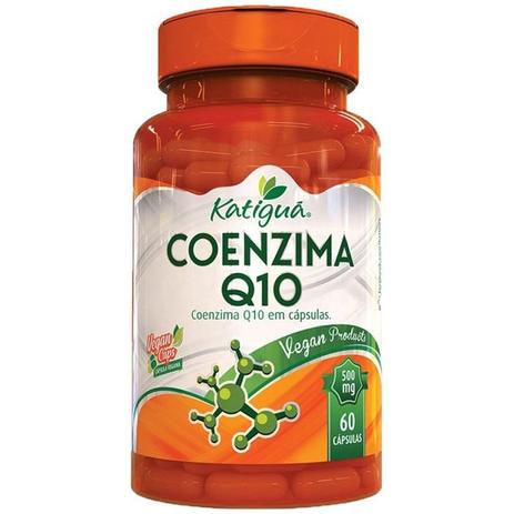 Coenzima Q10 50mg - 60 Cápsulas - Katigua Menor preço em Coenzima Q10 50mg - 60 Cápsulas - Katigua