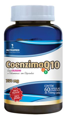 Coenzima Q10 + Colágeno e Vitaminas C e E - 60 cápsulas - Nutramed Menor preço em Coenzima Q10 + Colágeno e Vitaminas C e E - 60 cápsulas - Nutramed