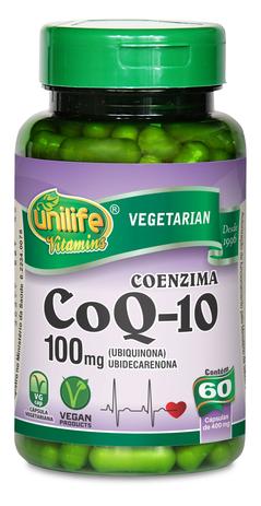 Coenzima Q10 (Ubiquinona) Unilife 60 cápsulas Menor preço em Coenzima Q10 (Ubiquinona) Unilife 60 cápsulas