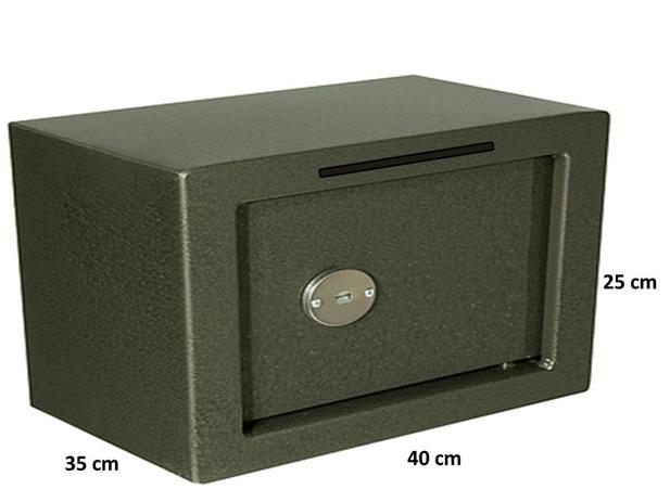 COFRE BOCA DE LOBO CHAVE TETRA 25x40x35 - Cofres Menor preço em COFRE BOCA DE LOBO CHAVE TETRA 25x40x35 - Cofres
