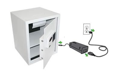 Cofre Boca de Lobo Digital Pilha e Energia Eletrica - Gold safe Menor preço em Cofre Boca de Lobo Digital Pilha e Energia Eletrica - Gold safe