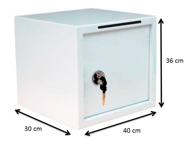 Cofre Boca De Lobo Mecanico Chave 36x40x30 AxLxP - Tk - cofres Menor preço em Cofre Boca De Lobo Mecanico Chave 36x40x30 AxLxP - Tk - cofres