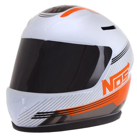 Cofre De Mini Capacete Nos Speed Line Laranja CAP-453CF Pro Tork Menor preço em Cofre De Mini Capacete Nos Speed Line Laranja CAP-453CF Pro Tork