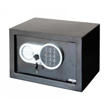 Cofre eletrônico com abertura digital 20 ET preto Safewell Menor preço em Cofre eletrônico com abertura digital 20 ET preto Safewell
