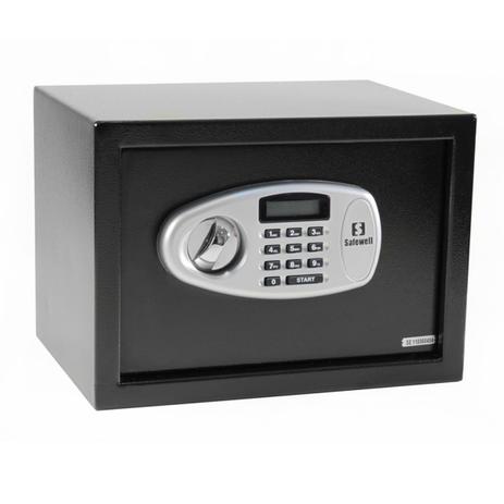 Cofre Eletrônico Digital tela LED Medidas 25x35x25 cm 30MB - Safewell Menor preço em Cofre Eletrônico Digital tela LED Medidas 25x35x25 cm 30MB - Safewell