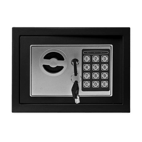 Cofre Eletrônico Multilaser 17x23x17cm Preto - OF007 é boa?