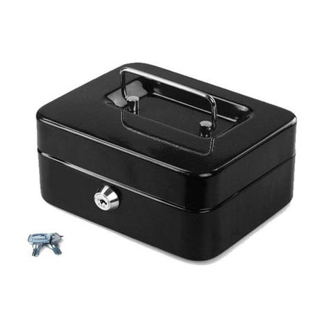 Cofre Metal Chave Seu Dinheiro joias Segurança Porta Valores Preto - Ab midia é boa?