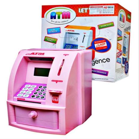 Cofrinho Digital Lcd Senha Cofre Eletronico Caixa Eletronico Infantil Automatico Alarme Moedas Notas - Makeda Menor preço em Cofrinho Digital Lcd Senha Cofre Eletronico Caixa Eletronico Infantil Automatico Alarme Moedas Notas - Makeda
