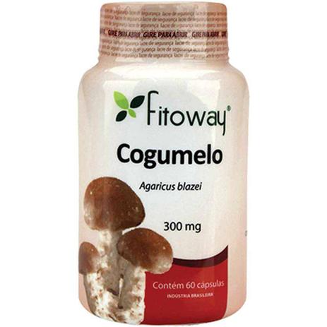 Cogumelo Agaricus Blazei - Fitoway - 60 Cápsulas Menor preço em Cogumelo Agaricus Blazei - Fitoway - 60 Cápsulas