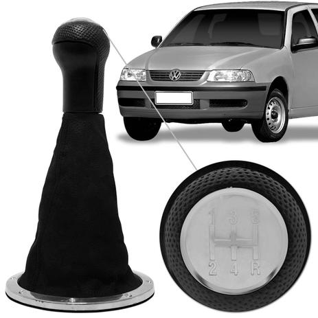 Coifa Cambio Bola Preta com Detalhes e Aro Cromados Gol Parati Saveiro G3 2000 a 2005 Modelo Liso - Auto quality Menor preço em Coifa Cambio Bola Preta com Detalhes e Aro Cromados Gol Parati Saveiro G3 2000 a 2005 Modelo Liso - Auto quality