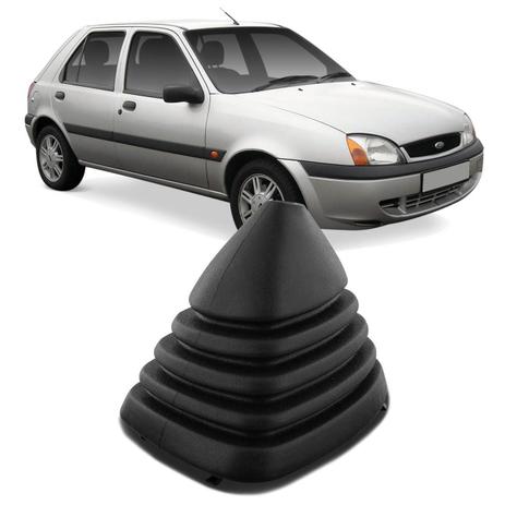 Coifa de Câmbio sem Manopla Sanfonada Fiesta Street 2001 a 2007 Courier 2001 a 2013 Preto - Nat Menor preço em Coifa de Câmbio sem Manopla Sanfonada Fiesta Street 2001 a 2007 Courier 2001 a 2013 Preto - Nat