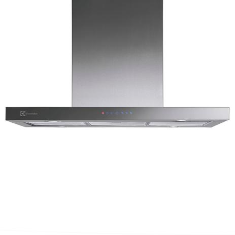 Coifa de Ilha Electrolux 90cm Inox com Painel Blue Touch Inox e Timer com Desligamento Automático (90CIT)