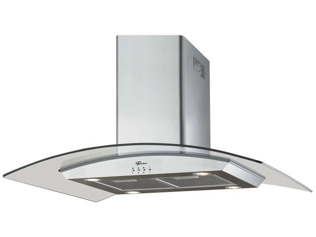 Coifa de Ilha Fischer Industriale Inox - 90cm 3 Velocidades