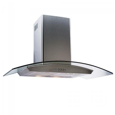 Coifa de Parede com Vidro 90cm Agratto 220V Inox - Ventisol Menor preço em Coifa de Parede com Vidro 90cm Agratto 220V Inox - Ventisol