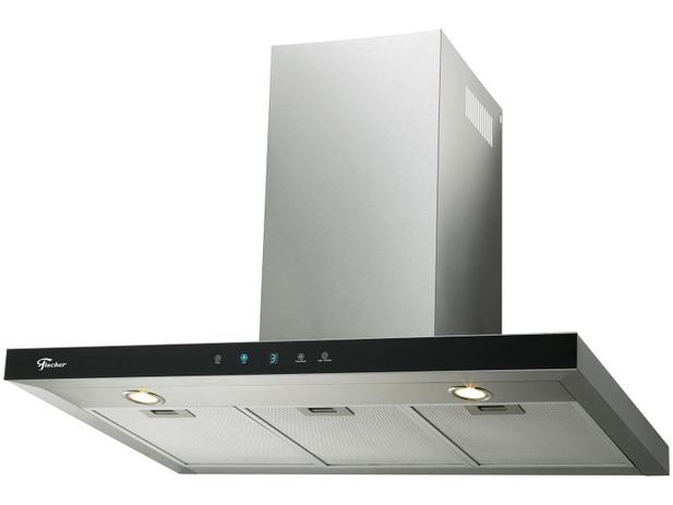 Coifa de Parede Fischer Infinity 90cm Vidro Preto 220v é ruim? Coifa de Parede Fischer Infinity 90cm Vidro Preto 220v é boa?