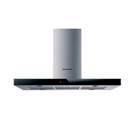 Coifa de Parede Tbox Inox 90cm Brastemp 220V BAE90ARBNA Menor preço em Coifa de Parede Tbox Inox 90cm Brastemp 220V BAE90ARBNA