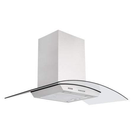 Coifa de Parede Tramontina 90cm Inox e Vidro 127V 95800007 Menor preço em Coifa de Parede Tramontina 90cm Inox e Vidro 127V 95800007