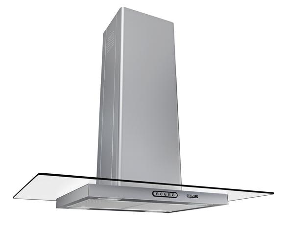 Menor preço em Coifa Ilha Vidro Reto Inox 90cm - Nardelli