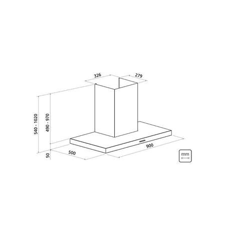 Menor preço em Coifa Inox New Dritta 90cm - 220V - Tramontina