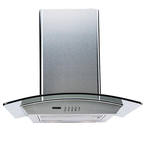 Coifa Vidro de Parede 60Cm Depurador e Exaustor CPV60-01 127v 340w- Agratto Menor preço em Coifa Vidro de Parede 60Cm Depurador e Exaustor CPV60-01 127v 340w- Agratto