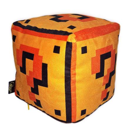 Coin Pillowblock: Almofada Cubo Geek Gamer Retrô Inspirada no Question Block do Super Mario 30 cm - Camaleão preto Menor preço em Coin Pillowblock: Almofada Cubo Geek Gamer Retrô Inspirada no Question Block do Super Mario 30 cm - Camaleão preto