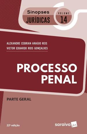 Col. Sinopses Jurídicas 14 - Processo Penal - parte geral - Saraiva Menor preço em Col. Sinopses Jurídicas 14 - Processo Penal - parte geral - Saraiva