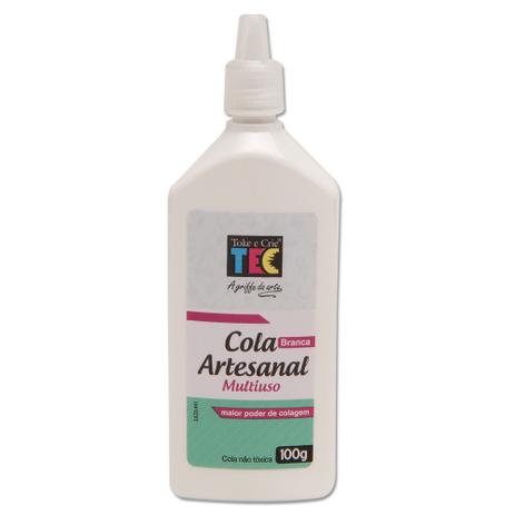 Cola Artesanal Multiuso Branca 100g Toke e Crie - 17909 - CO014 Menor preço em Cola Artesanal Multiuso Branca 100g Toke e Crie - 17909 - CO014