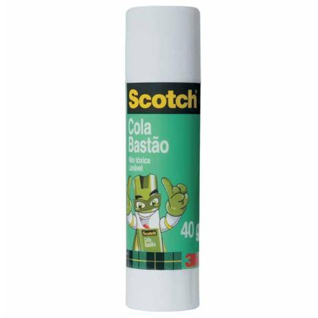 Cola bastao 40g scotch / 6un / 3m Menor preço em Cola bastao 40g scotch / 6un / 3m