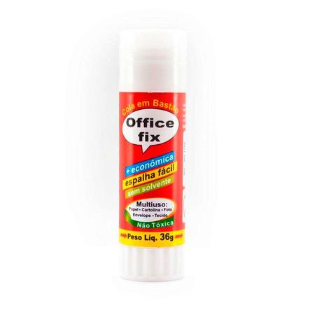 Cola Bastão Radex Office Fix 36g Menor preço em Cola Bastão Radex Office Fix 36g