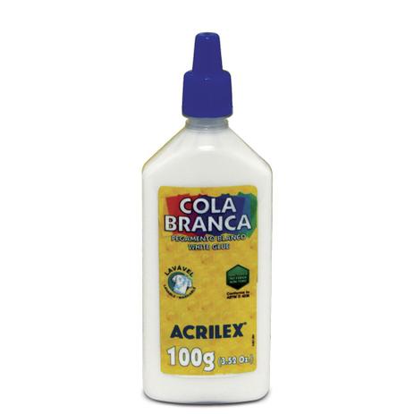 Cola Branca 100g - Acrilex Menor preço em Cola Branca 100g - Acrilex
