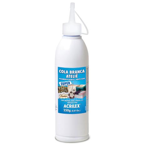 Cola Branca Ateliê Super Acrilex 250 gr Menor preço em Cola Branca Ateliê Super Acrilex 250 gr
