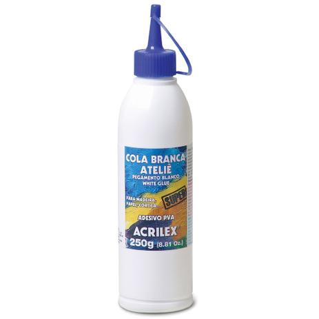 Cola Branca Ateliê Super Acrilex 250g Menor preço em Cola Branca Ateliê Super Acrilex 250g