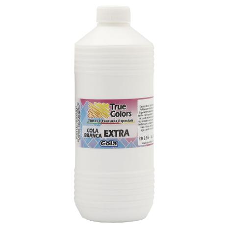 Cola Branca PVA Extra True Colors 500ml Menor preço em Cola Branca PVA Extra True Colors 500ml